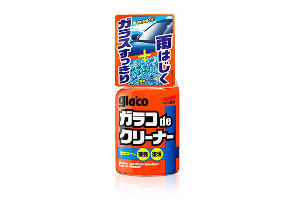 SOFT99 Glaco De Cleaner - Glass Cleaner & Water Repellent, 400ml